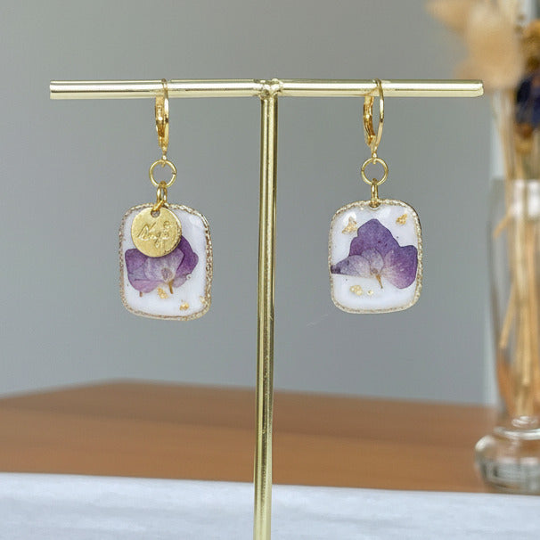 Boucles d'oreilles Eclat Doré - Collection Chroma