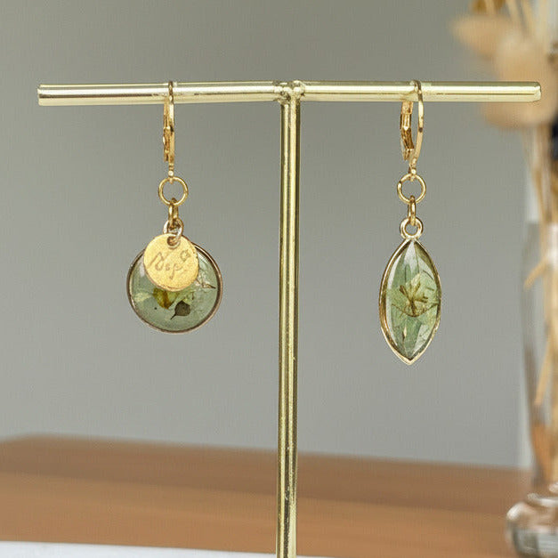 Boucles d'oreilles Eclat Doré - Collection Chroma