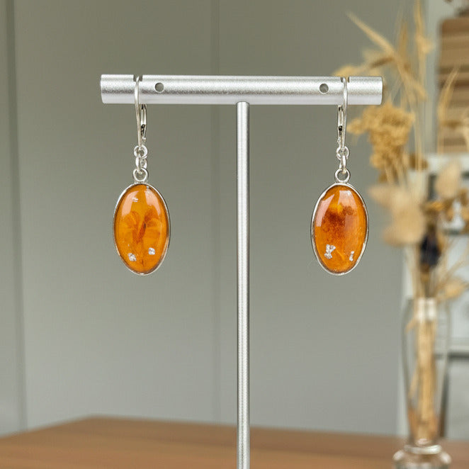 Boucles d'oreilles Eclat Argenté - Collection Chroma