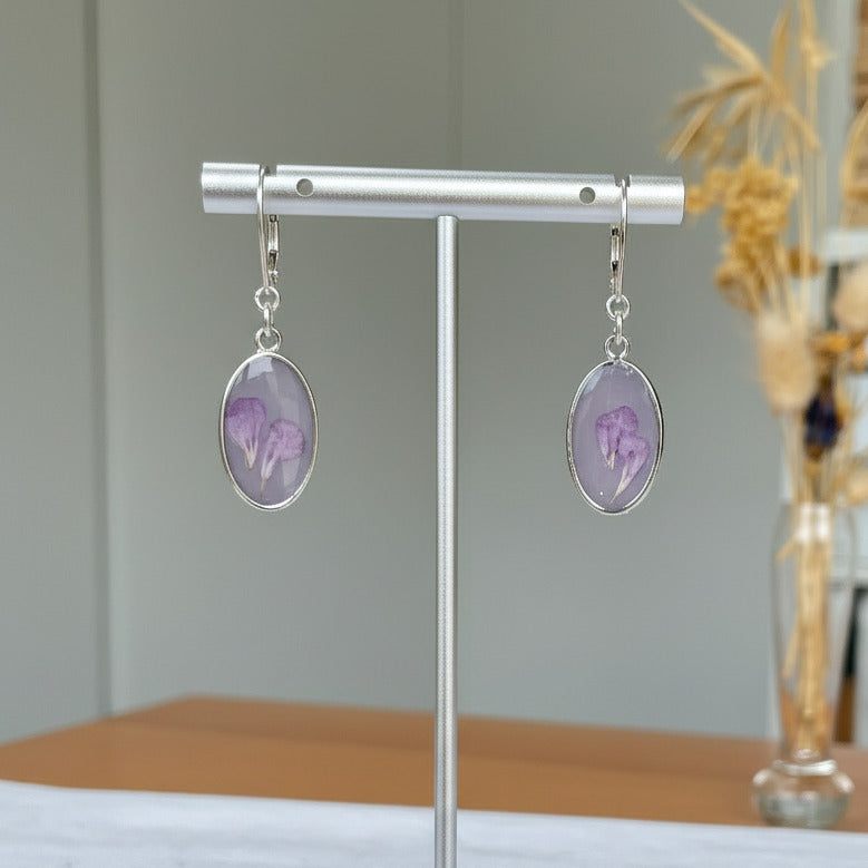 Boucles d'oreilles Eclat Argenté - Collection Chroma
