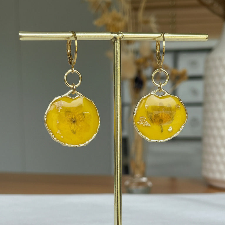 Boucles d'oreilles Eclat Solaire - Collection Chroma