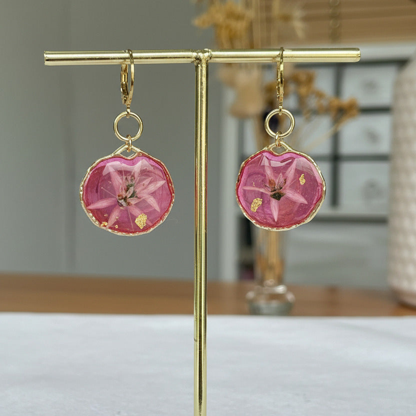 Boucles d'oreilles Eclat Solaire - Collection Chroma