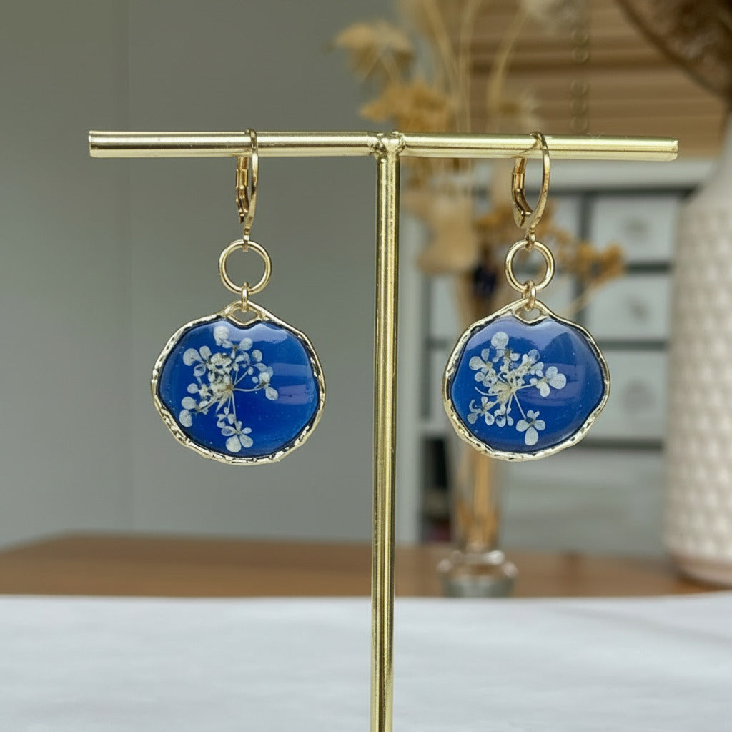 Boucles d'oreilles Eclat Solaire - Collection Chroma