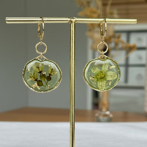Boucles d'oreilles Eclat Solaire - Collection Chroma