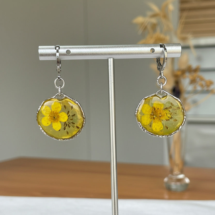 Boucles d'oreilles Eclat Lunaire - Collection Chroma