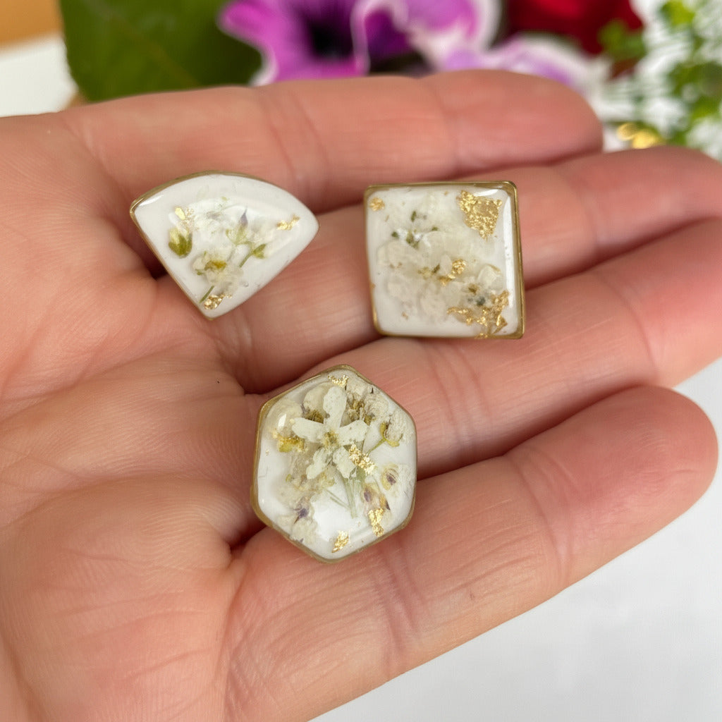 Pin’s botaniques Dorés – Collection Chroma