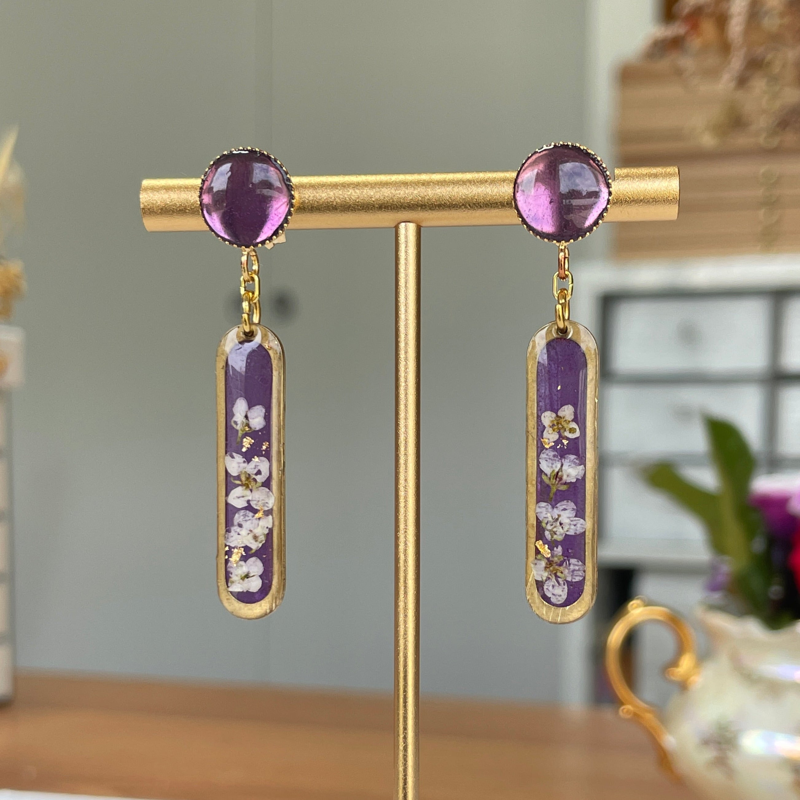 Boucles d'oreilles Prisme - Collection Chroma
