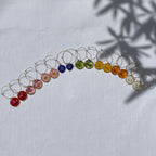 Boucles d'oreilles Halo Doré - Collection Chroma