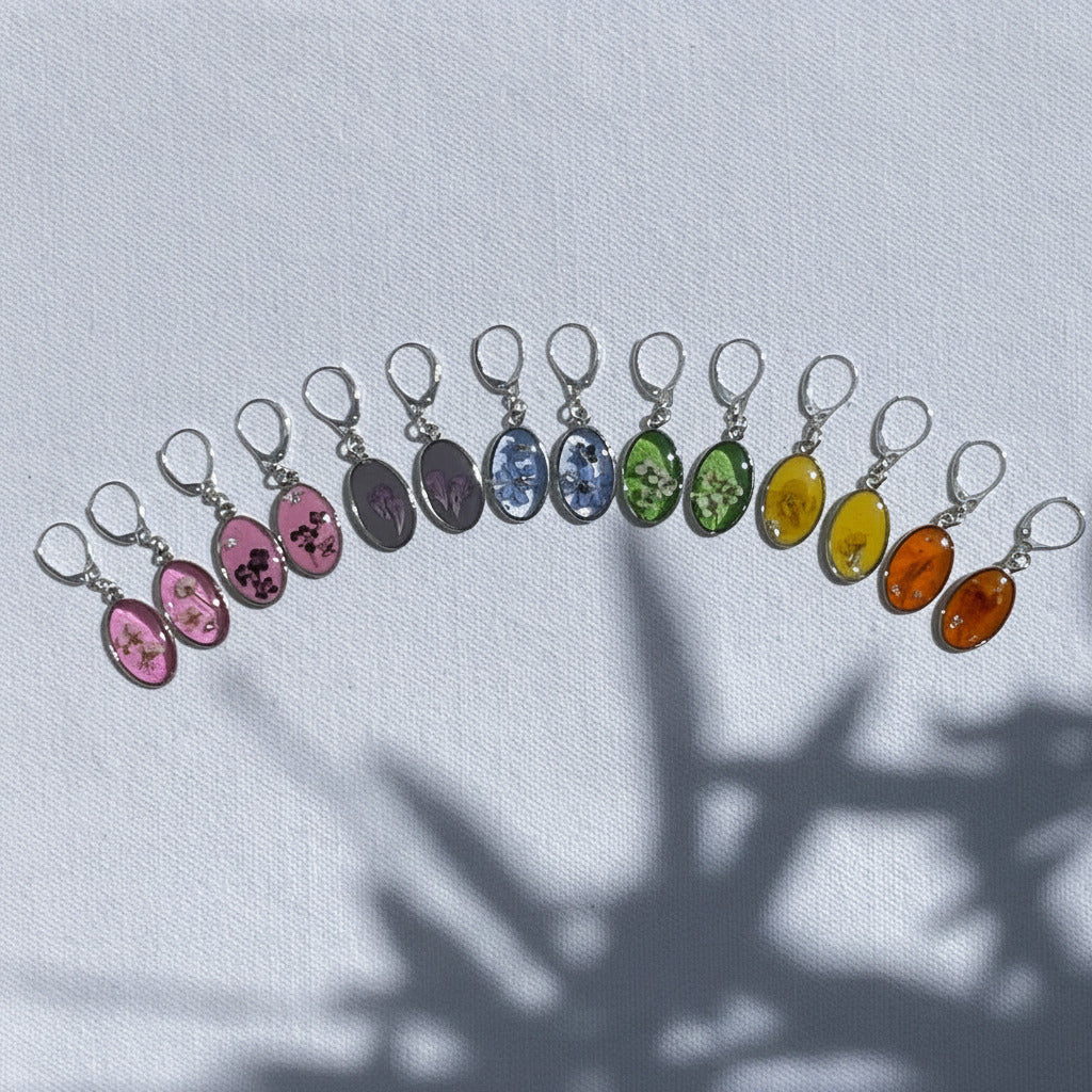 Boucles d'oreilles Eclat Argenté - Collection Chroma