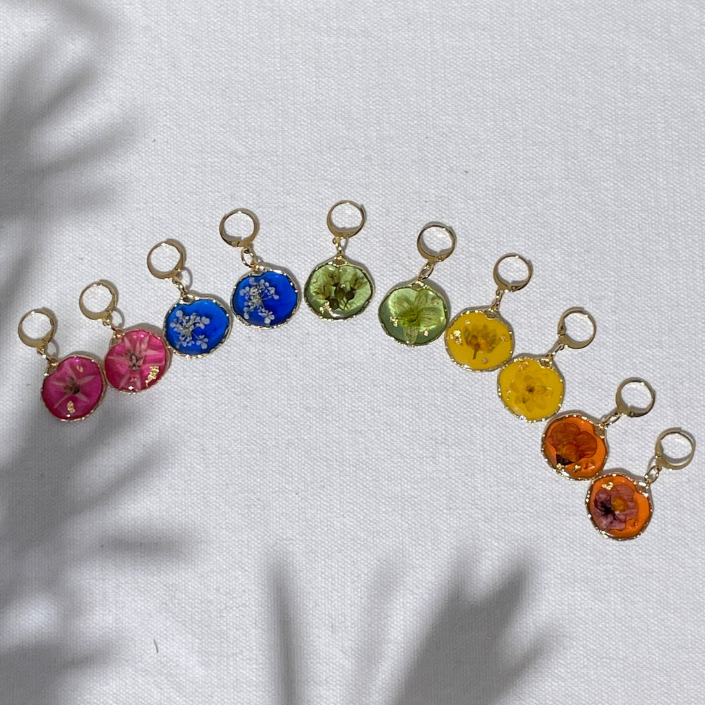 Boucles d'oreilles Eclat Solaire - Collection Chroma