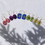 Boucles d'oreilles Zénith Doré - Collection Chroma