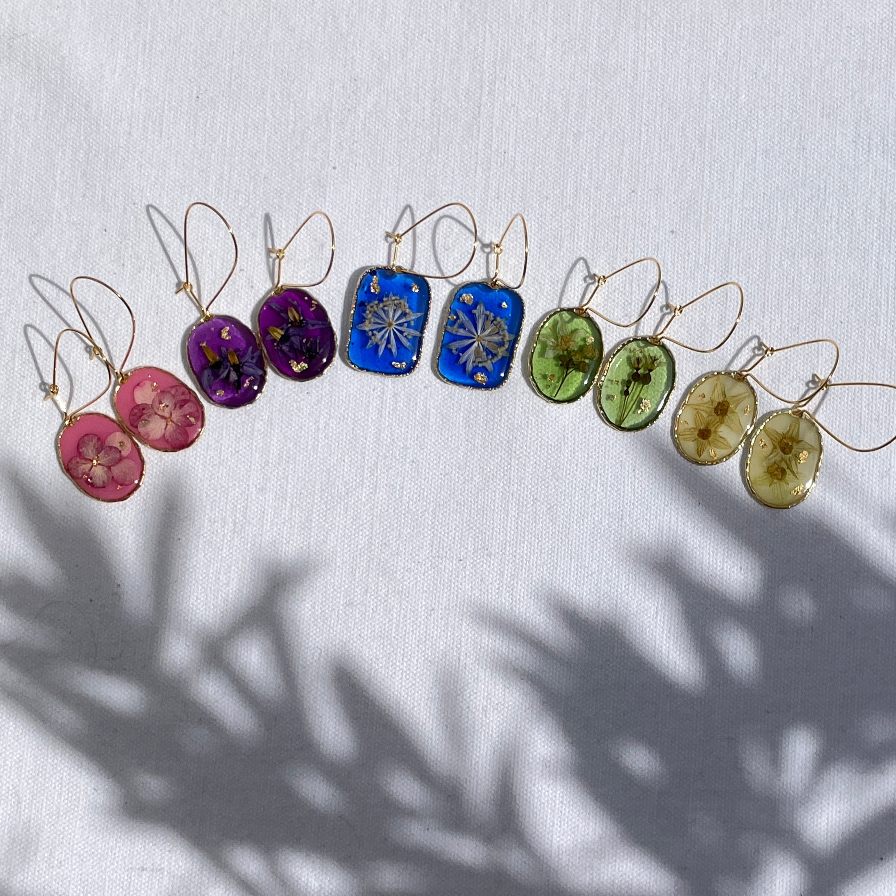 Boucles d'oreilles Zénith Doré - Collection Chroma