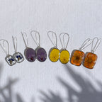 Boucles d'oreilles Zénith Argenté - Collection Chroma