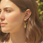 Modèle Aura porté (coloris Jaune Solaire)