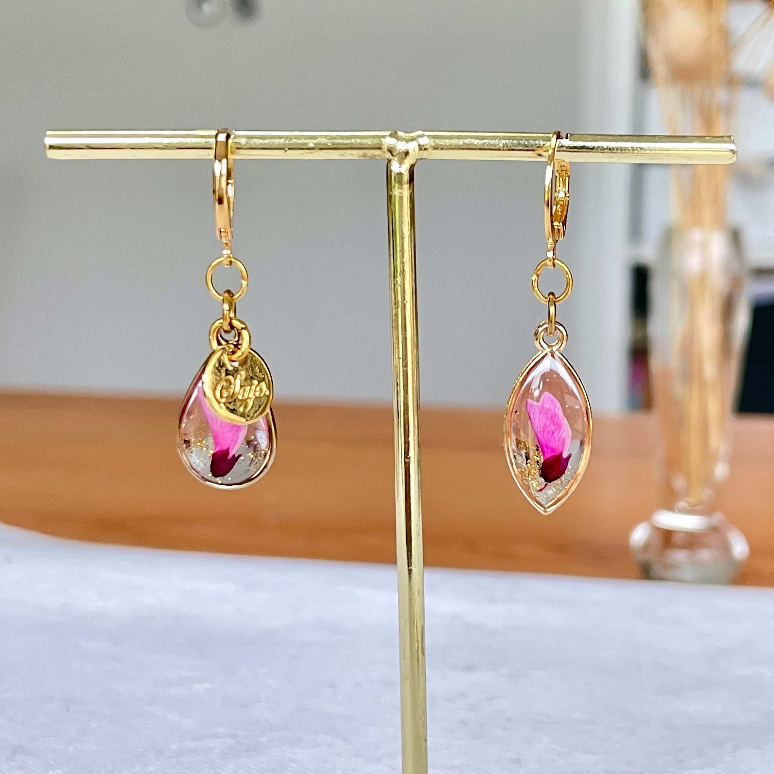 Boucles d'oreilles Eclat Doré - Collection Chroma