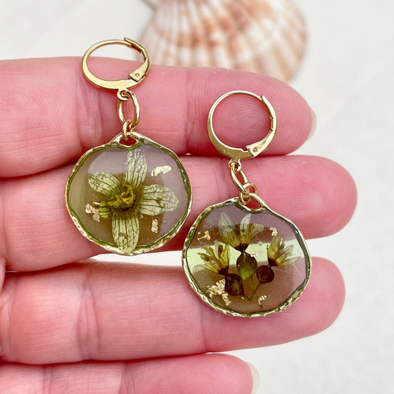 Boucles d'oreilles Eclat Solaire - Collection Chroma
