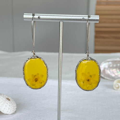 Boucles d'oreilles Zénith Argenté - Collection Chroma