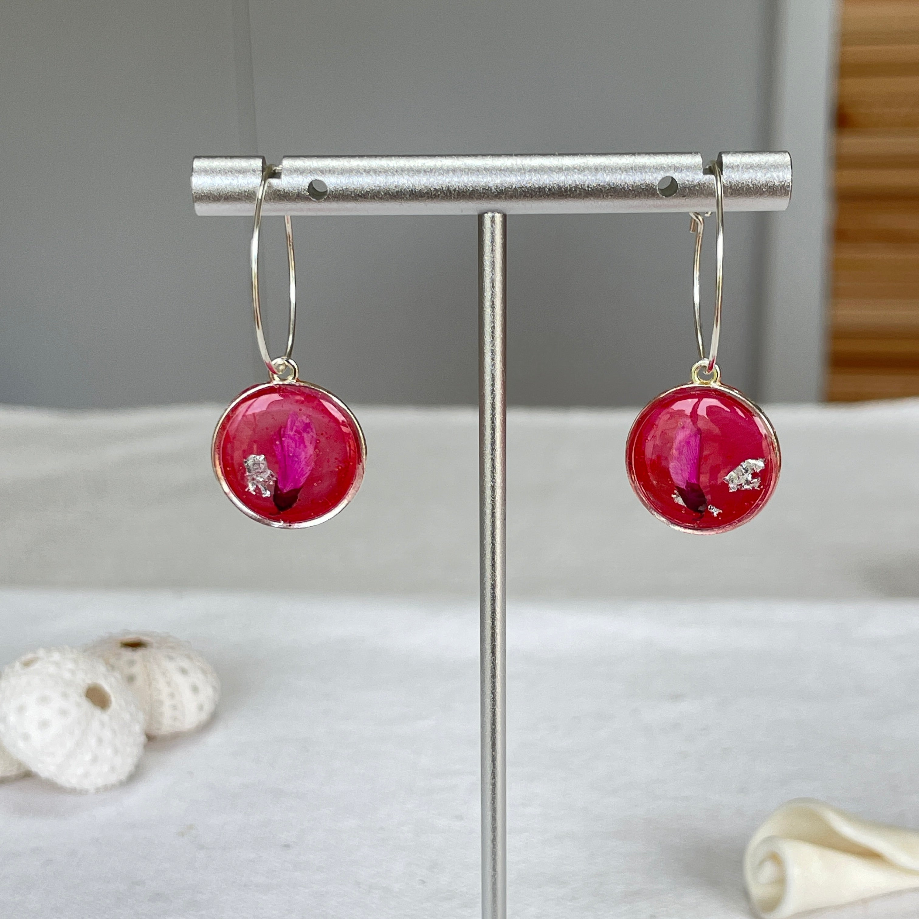 Boucles d'oreilles Halo Argent - Collection Chroma