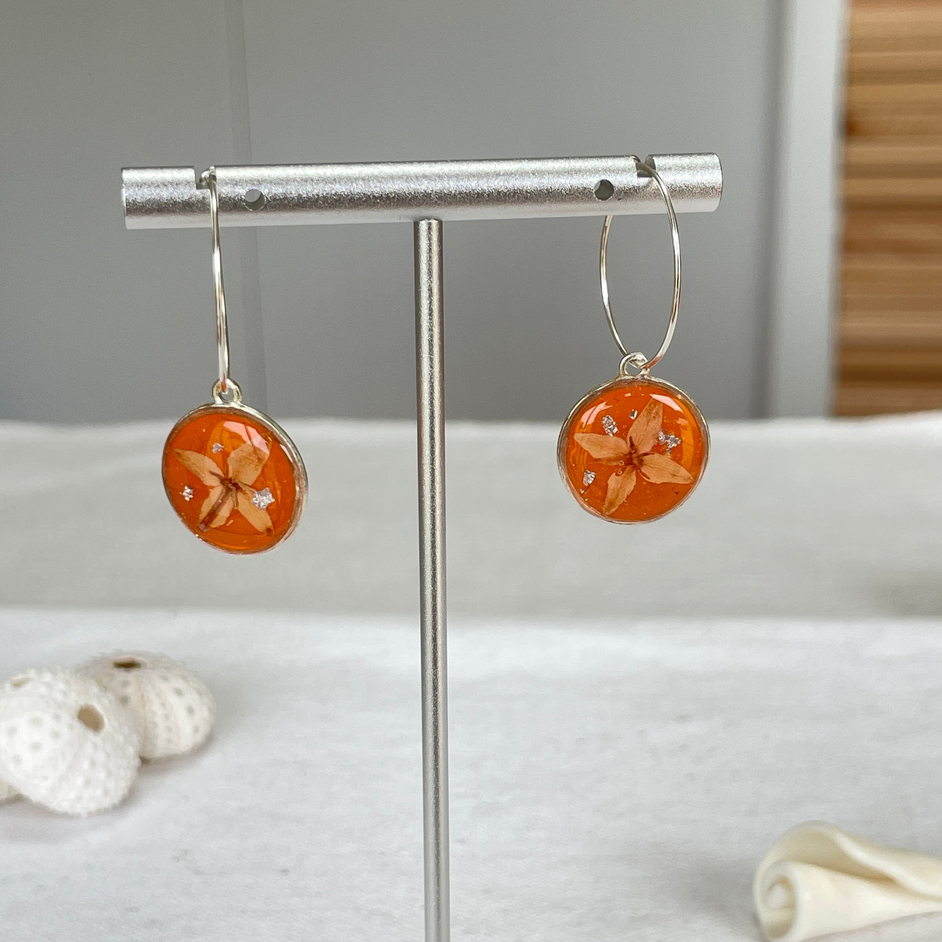 Boucles d'oreilles Halo Argent - Collection Chroma
