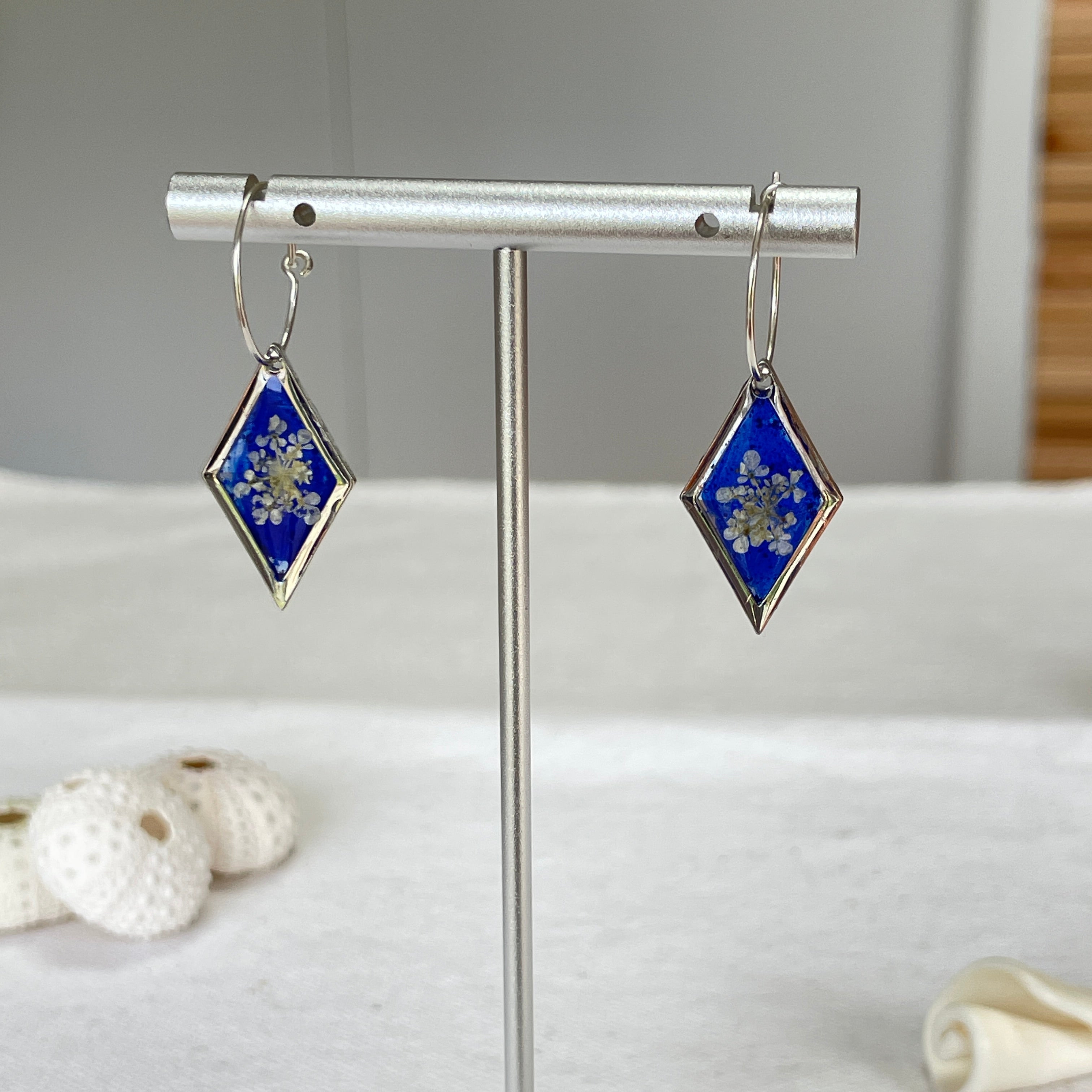 Boucles d'oreilles Halo Argent - Collection Chroma
