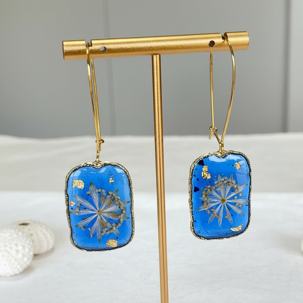 Boucles d'oreilles Zénith Doré - Collection Chroma