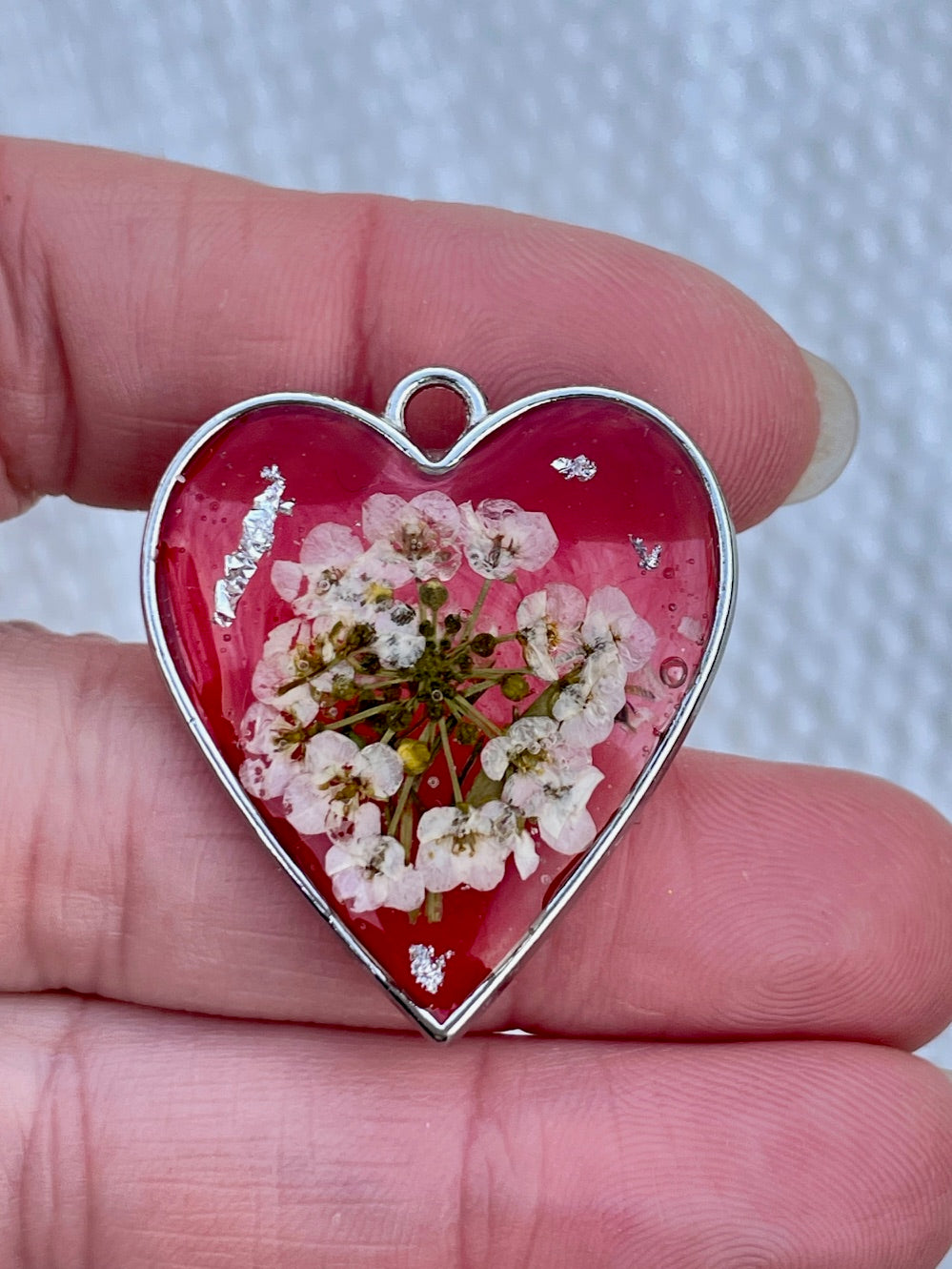 Collier pendentif coeur – Alysse & Rouge
