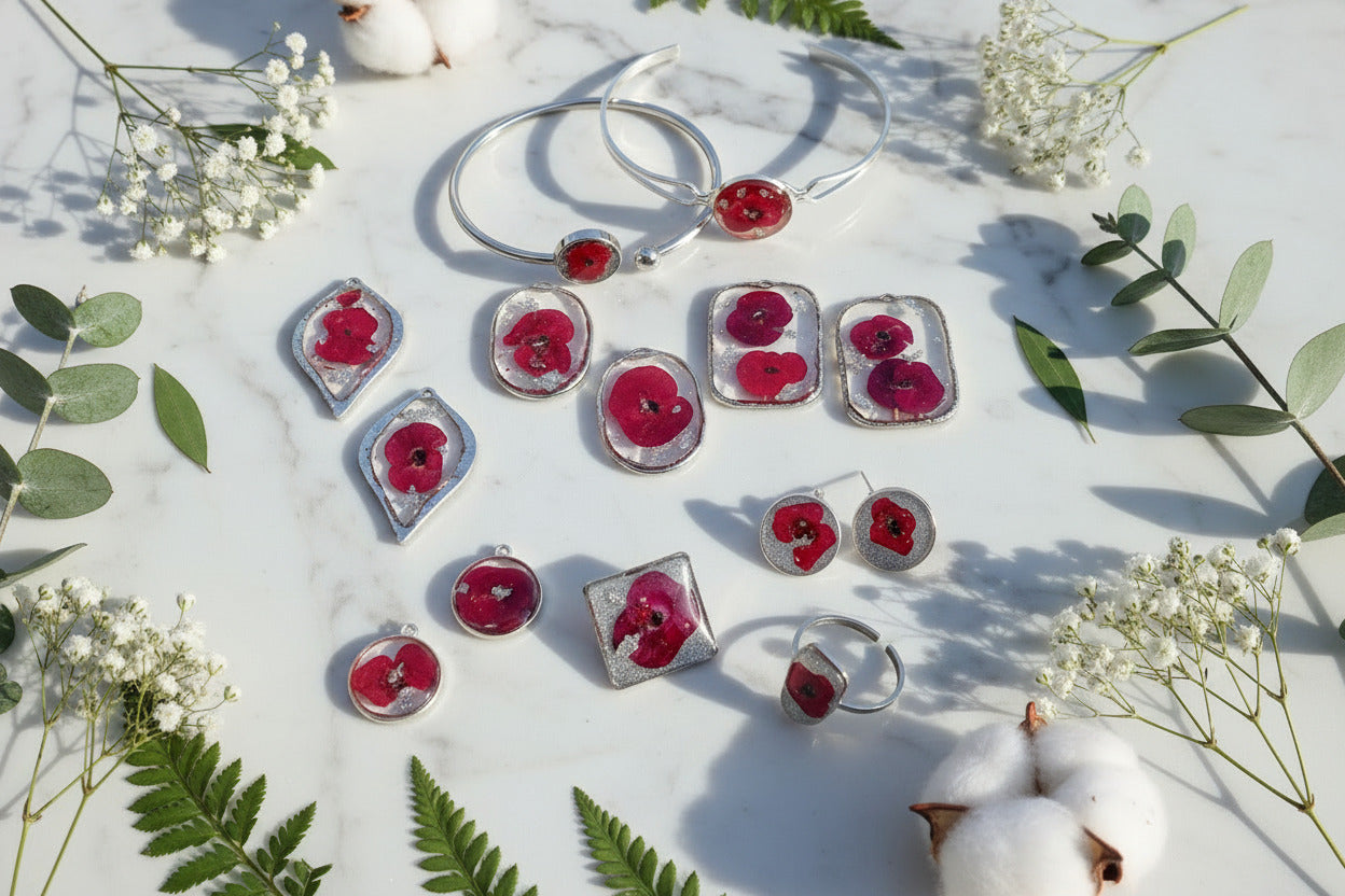 Clous coeurs argentés