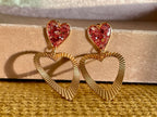Clous coeurs doubles