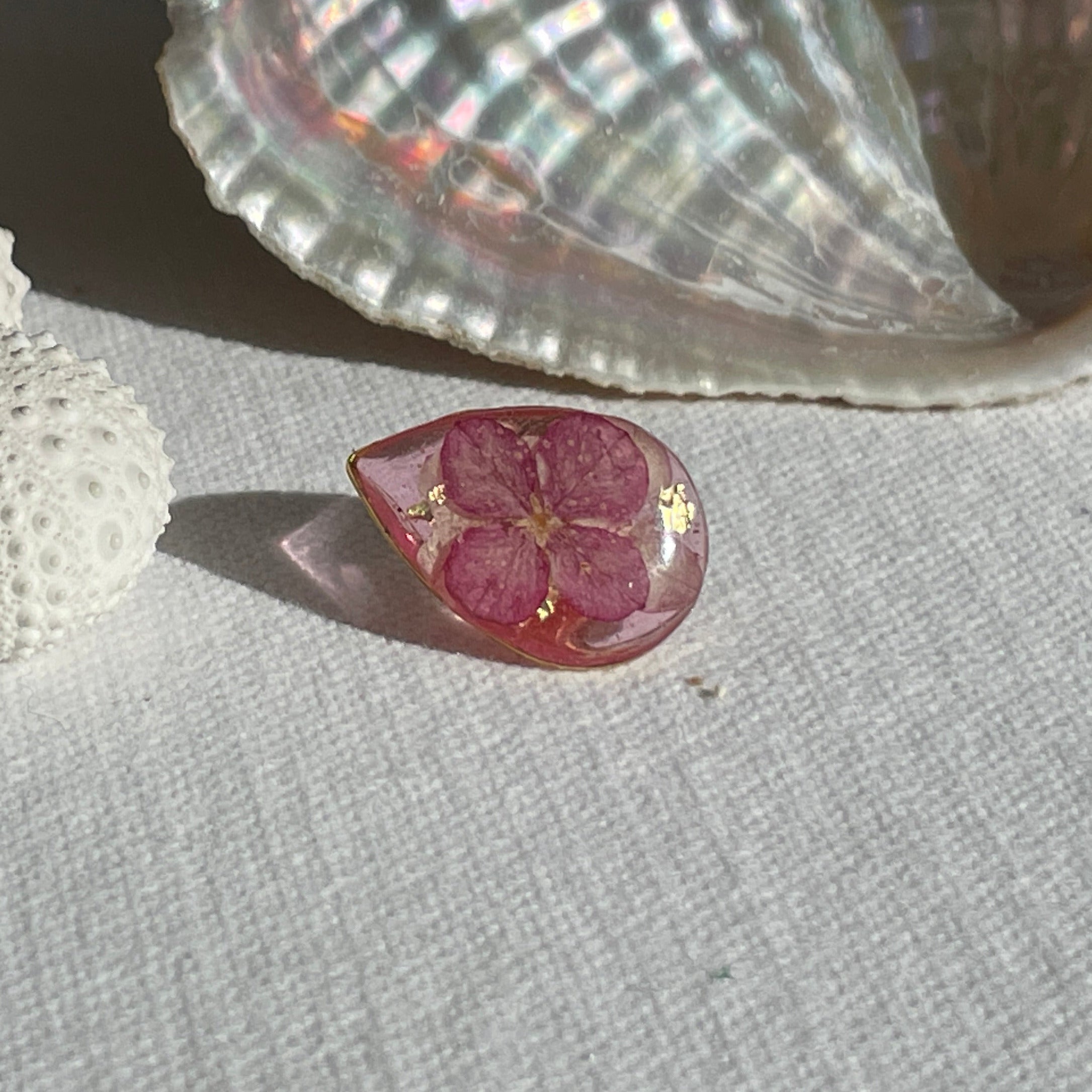 Pin’s botaniques Dorés – Collection Chroma