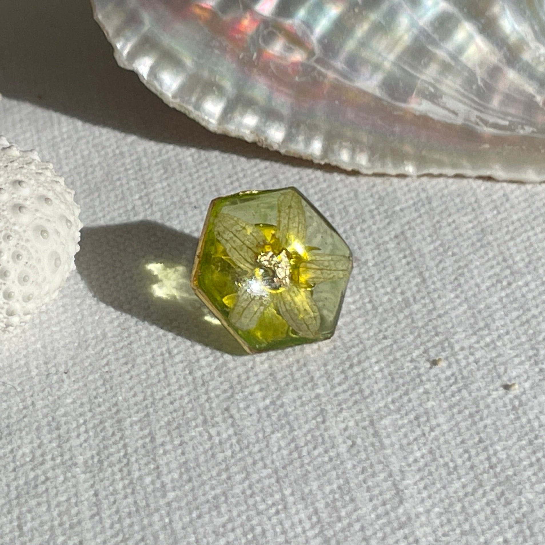 Pin’s botaniques Dorés – Collection Chroma