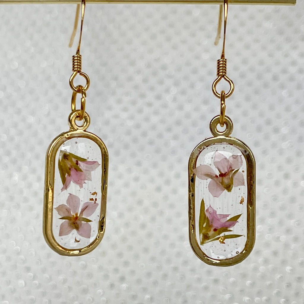 Petites résines dorées Diosma roses
