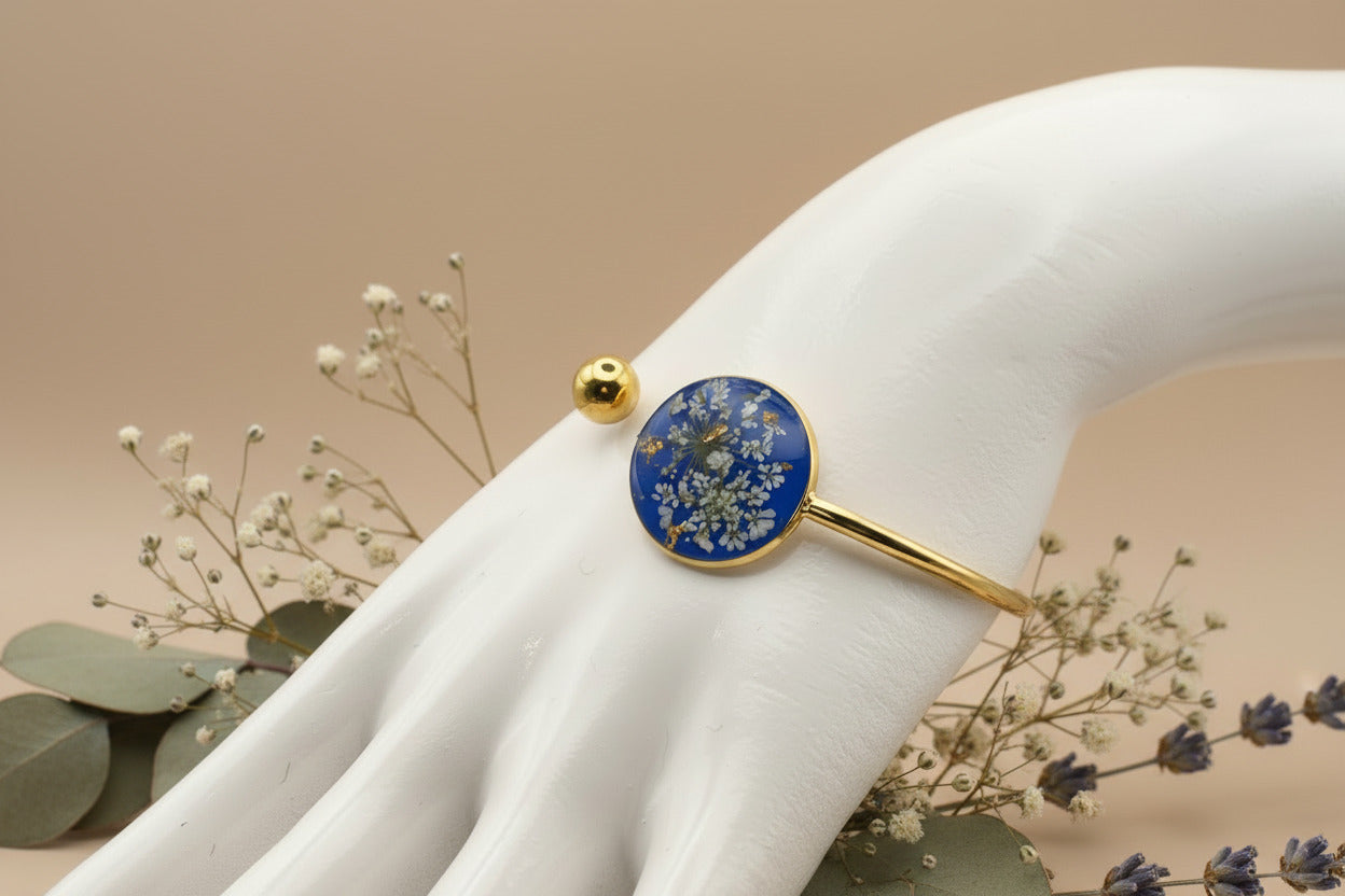 Bracelet jonc - Carotte sauvage