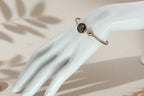 Bracelet jonc - Carotte sauvage & Prune