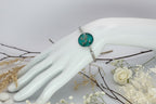 Bracelet réglable semi-rigide - Fleurs d'Euphorbe