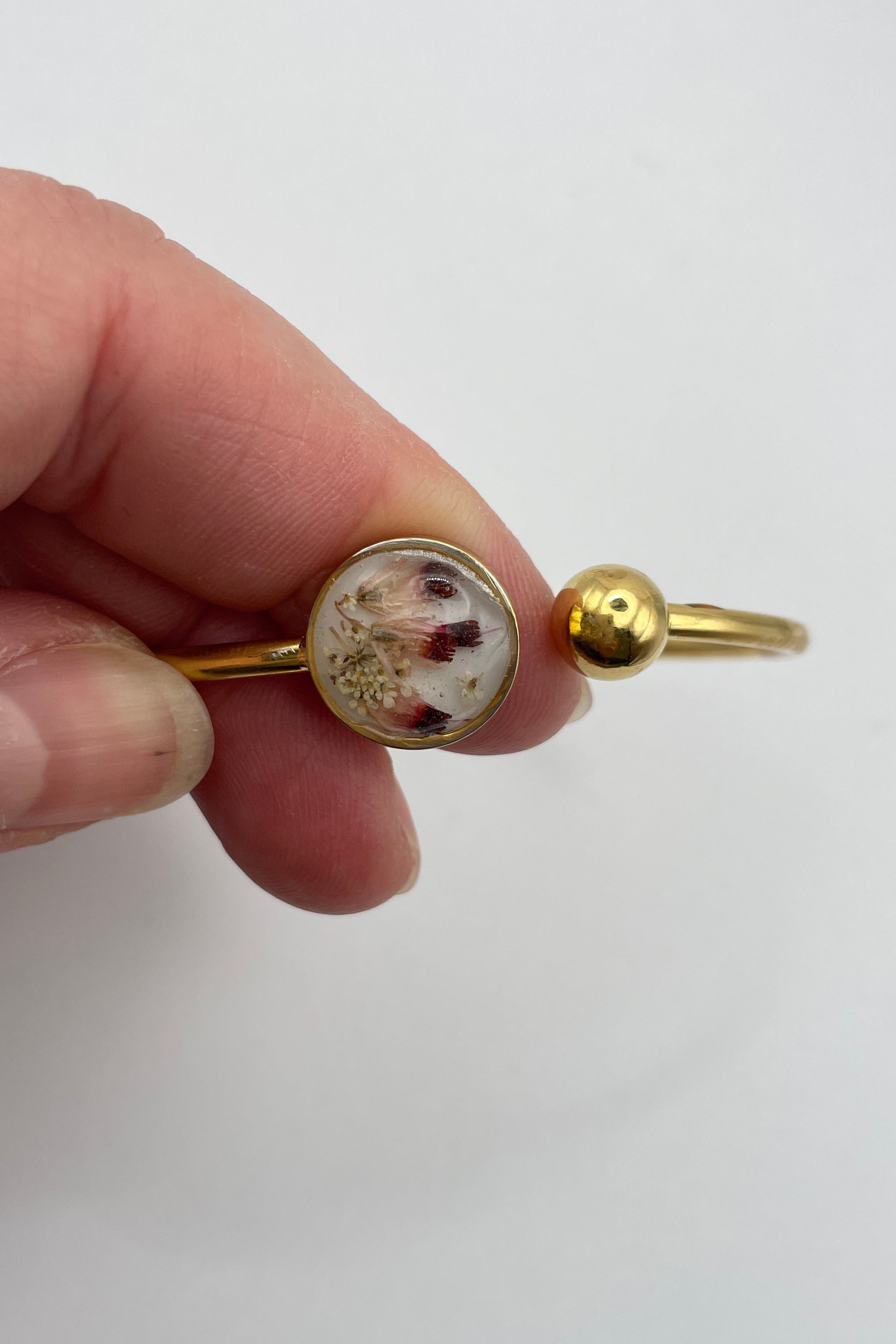 Bracelet jonc - Bruyère
