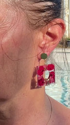 ◐ Boucles d’oreilles Éclipse - Dorées