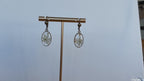 Boucles d'oreilles - Blanche (Carotte sauvage)