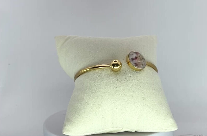 Bracelet jonc - Bruyère