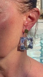 ◐ Boucles d’oreilles Éclipse - Dorées