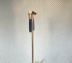 Clous design texturés Bleus & Dorés