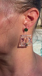 ◐ Boucles d’oreilles Éclipse - Dorées