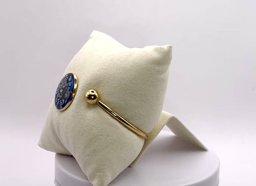 Bracelet jonc - Carotte sauvage