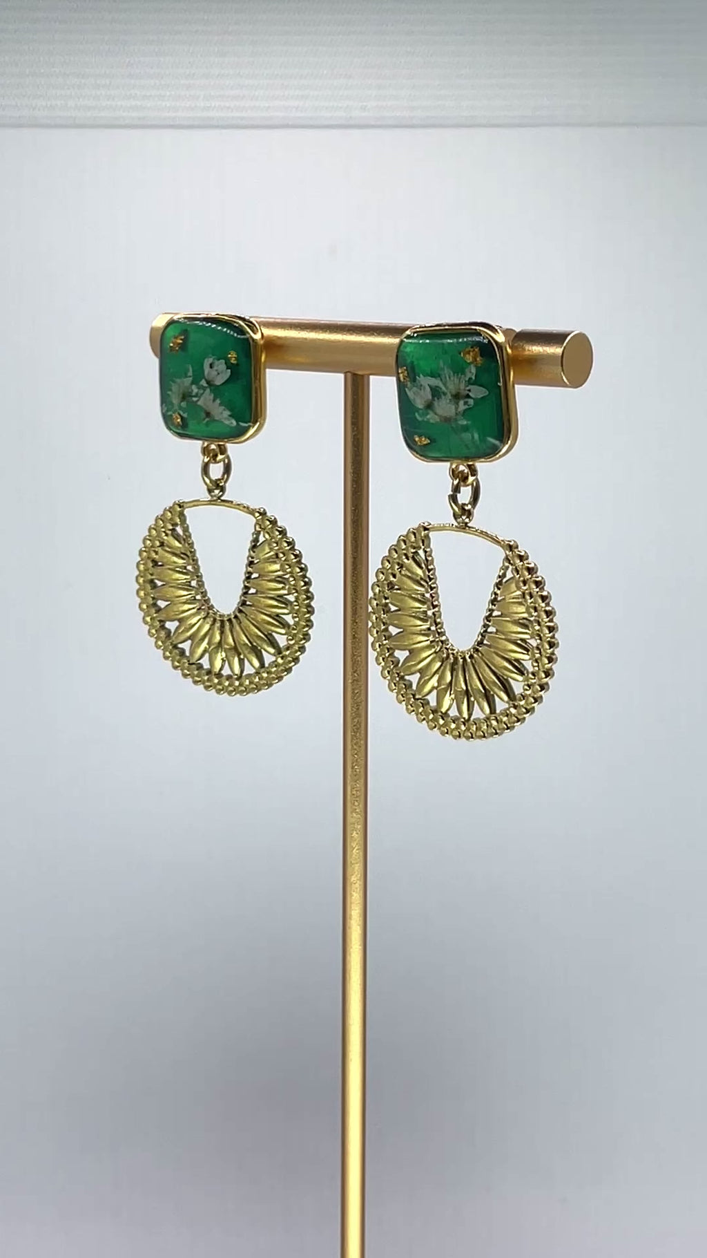 Clous carrés Vert menthe