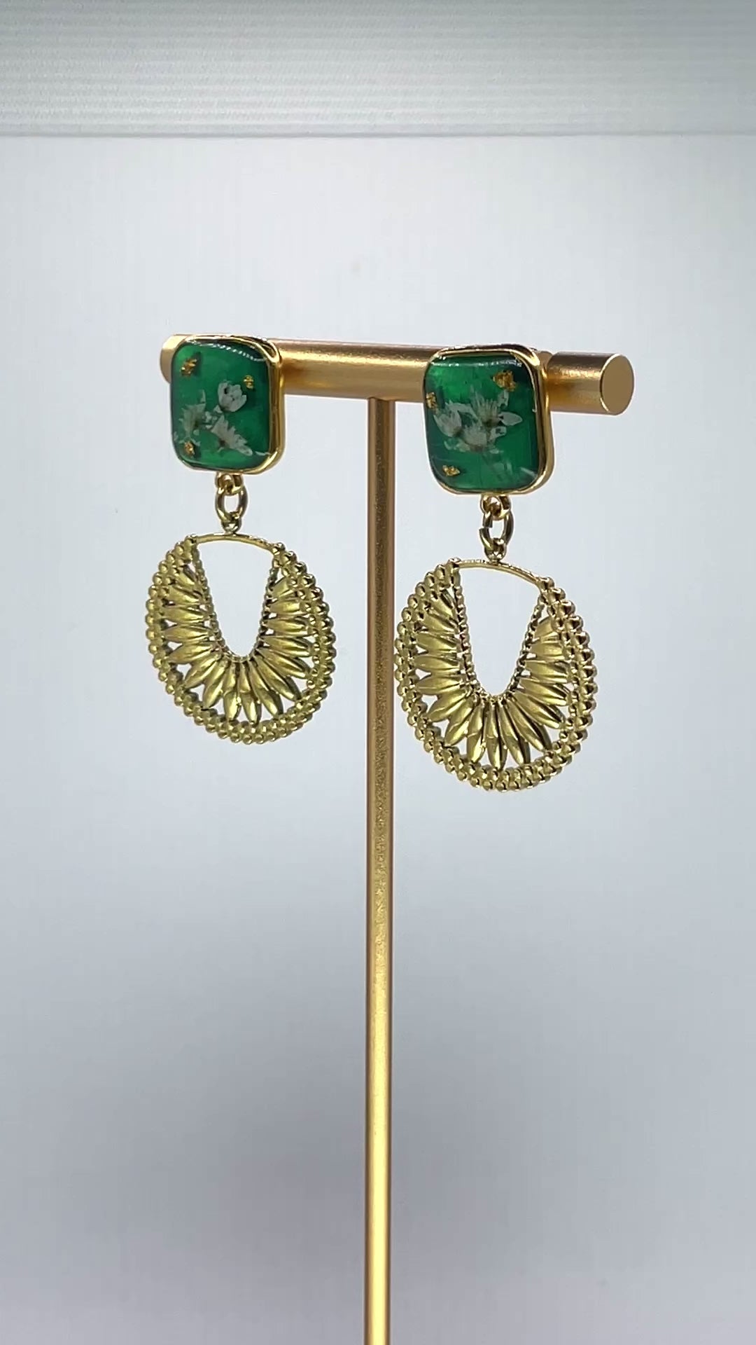 Clous carrés Vert menthe