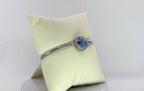 Bracelet jonc - Myosotis