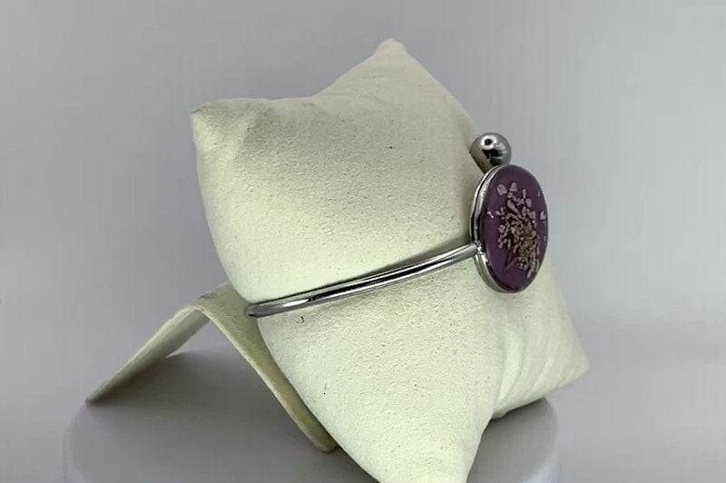 Bracelet jonc - Carotte sauvage