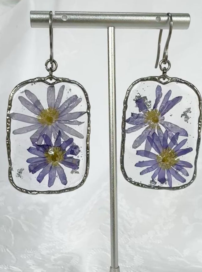 Grandes résines argentées Aster